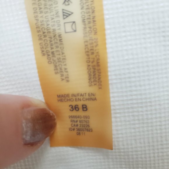 Victoria's Secret Strappy Cut Out Sides One Piece Black Swimsuit - Picture 7 of 7